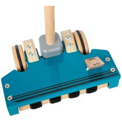 Small Foot - Houten Stofzuiger met Gekleurde Klittenband Stippen, 12dlg.