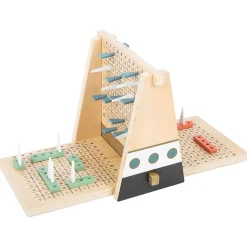 Small Foot  -  Houten Strategie Spel Slag om de Schepen
