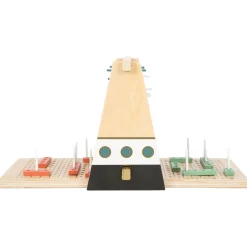 Small Foot  -  Houten Strategie Spel Slag om de Schepen