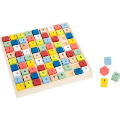 Small Foot - Houten Sudoku Spel Kleur, 82dlg.