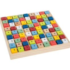 Small Foot  -  Houten Sudoku Spel Kleur, 82dlg.