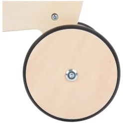 Small Foot - Houten Supermarkt Winkelwagen Wit