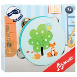 Small Foot - Houten Tamboerijn Kleine Vos