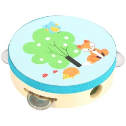 Small Foot - Houten Tamboerijn Kleine Vos