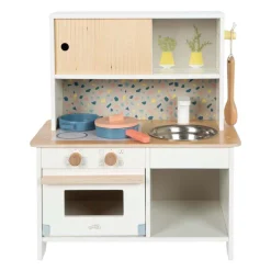 Small Foot - Houten Terrazzo Speelkeuken Compact