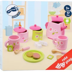 Small Foot  -  Houten Theeservies, 17dlg.