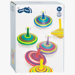 Small Foot - Houten Tol met Strepen, 6st.