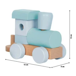 Small Foot - Houten Trein Blauw