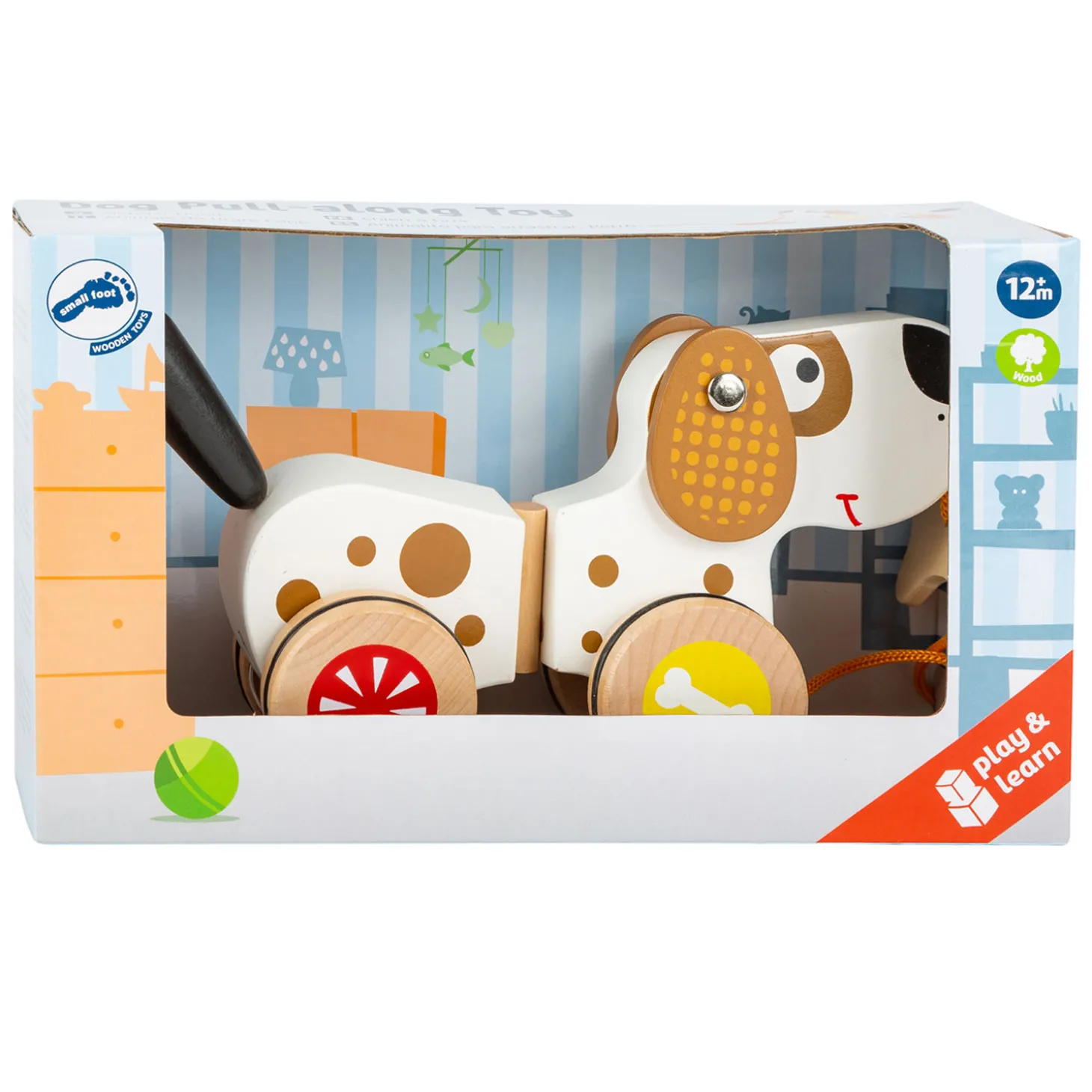 Small Foot - Houten Trekfiguur Hond