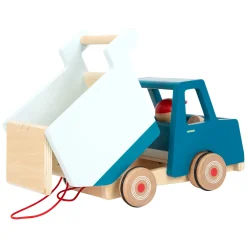 Small Foot - Houten Trekfiguur Kiepvrachtwagen