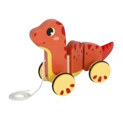 Small Foot - Houten Trekfiguur Dino