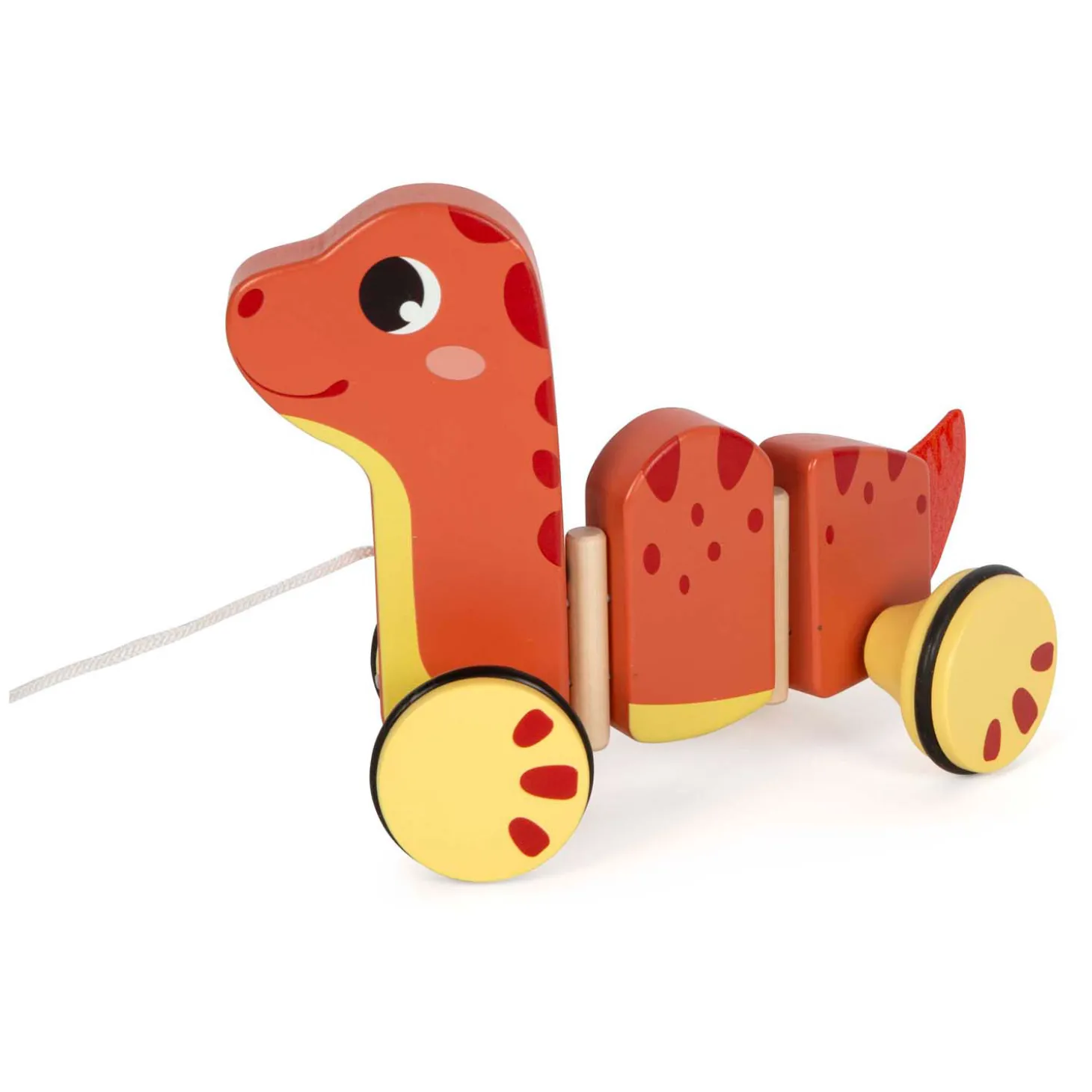 Small Foot - Houten Trekfiguur Dino