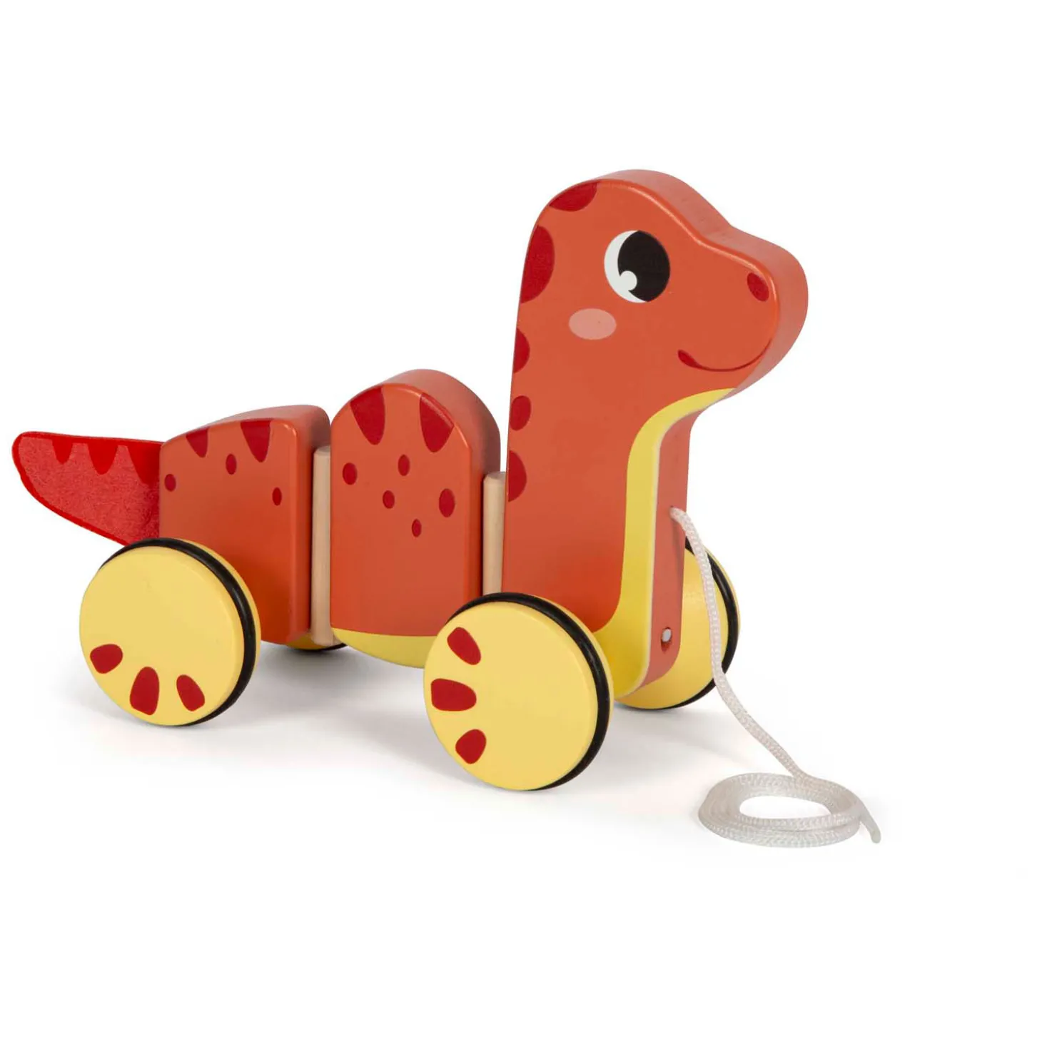 Small Foot - Houten Trekfiguur Dino