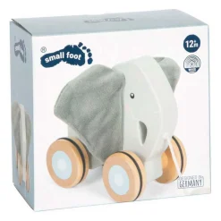 Small Foot - Houten Trekolifant met Knisperende Oren
