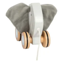 Small Foot - Houten Trekolifant met Knisperende Oren