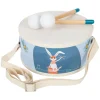 Small Foot - Houten Trommel Groovy Beats met Stokken, 3dlg.