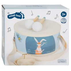 Small Foot - Houten Trommel Groovy Beats met Stokken, 3dlg.