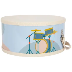 Small Foot - Houten Trommel Groovy Beats met Stokken, 3dlg.