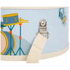 Small Foot - Houten Trommel Groovy Beats met Stokken, 3dlg.