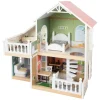 Small Foot - Houten Urban Villa Poppenhuis met Meubeltjes, 9dlg.