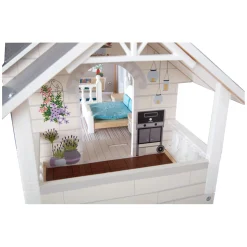 Small Foot - Houten Urban Villa Poppenhuis met Accessoires, 13dlg.