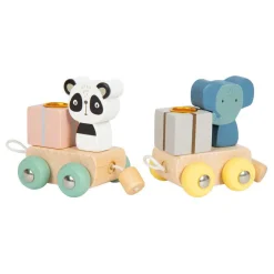 Small Foot - Houten Verjaardagtrein met Dieren