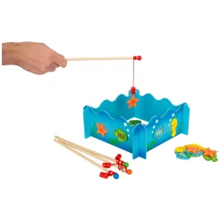 Small Foot - Houten Vishengelspel Oceaan
