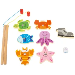 Small Foot - Houten Vishengel Reisspel