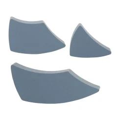 Small Foot - Houten Vormenpuzzel Safari Rond, 24st.