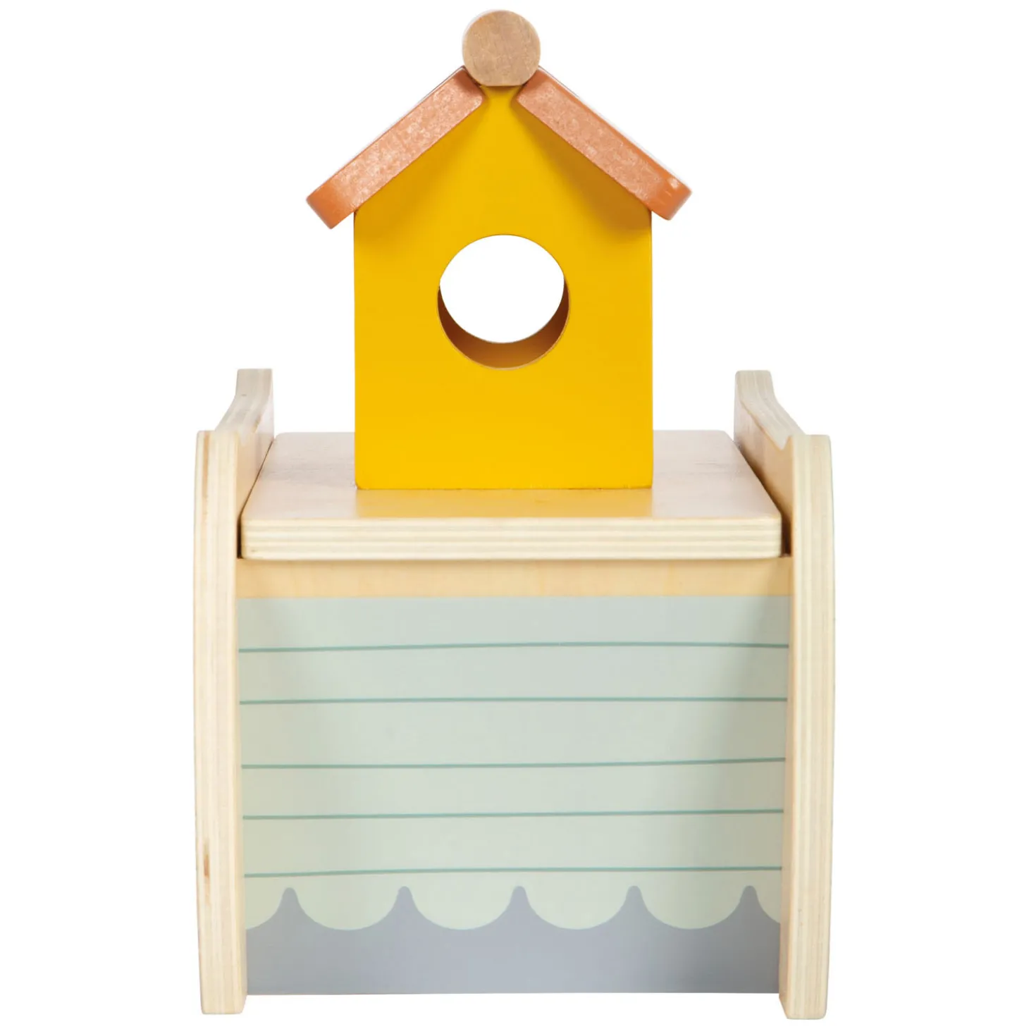 Small Foot - Houten Vormenstoof Ark van Noach Safari, 15dlg.