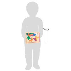 Small Foot  -  Houten Vormenpuzzel Hexagon