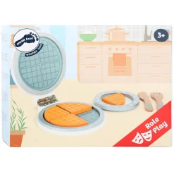 Small Foot - Houten Wafelijzer Set, 8dlg.