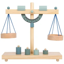 Small Foot - Houten Weegschaal met Gewichten, 5dlg.