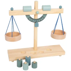 Small Foot - Houten Weegschaal met Gewichten, 5dlg.
