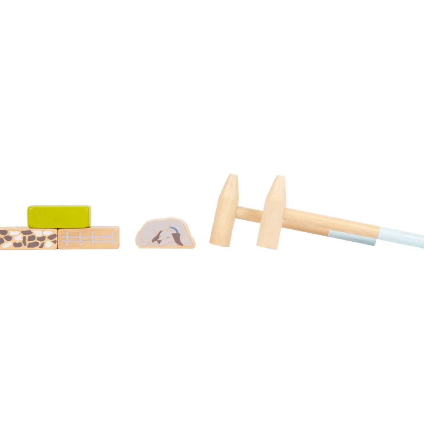 Small Foot - Houten Wiebel Muur Spel
