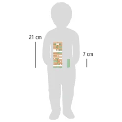 Small Foot  -  Houten Wiebeltoren Spel Gouden Editie