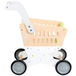 Small Foot - Houten Winkelwagen Supermarkt