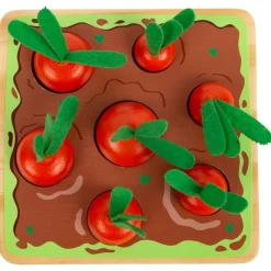 Small Foot  -  Houten Wortel Vormenspel, 8dlg.