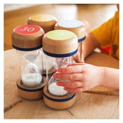 Small Foot - Houten Zandlopers XL Set, 4dlg.