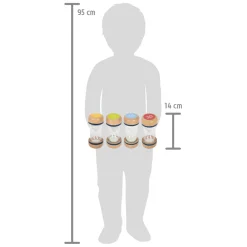 Small Foot - Houten Zandlopers XL Set, 4dlg.