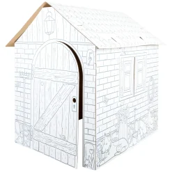 Small Foot - Kartonnen Speelhuis Boerderij, 87x71x88cm