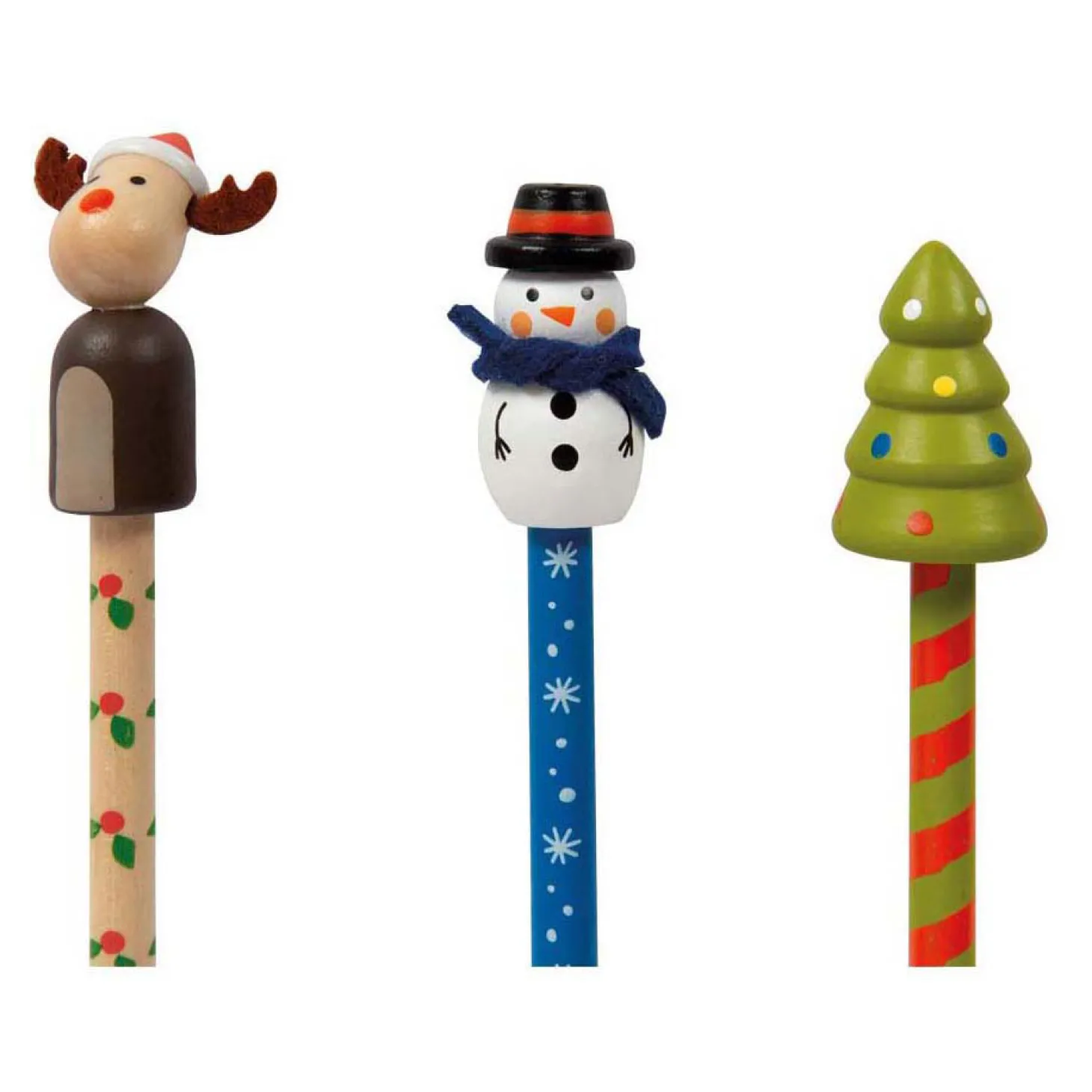 Small Foot - Kerstpotloden Set, 6dlg.