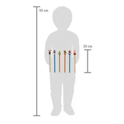 Small Foot - Kerstpotloden Set, 6dlg.