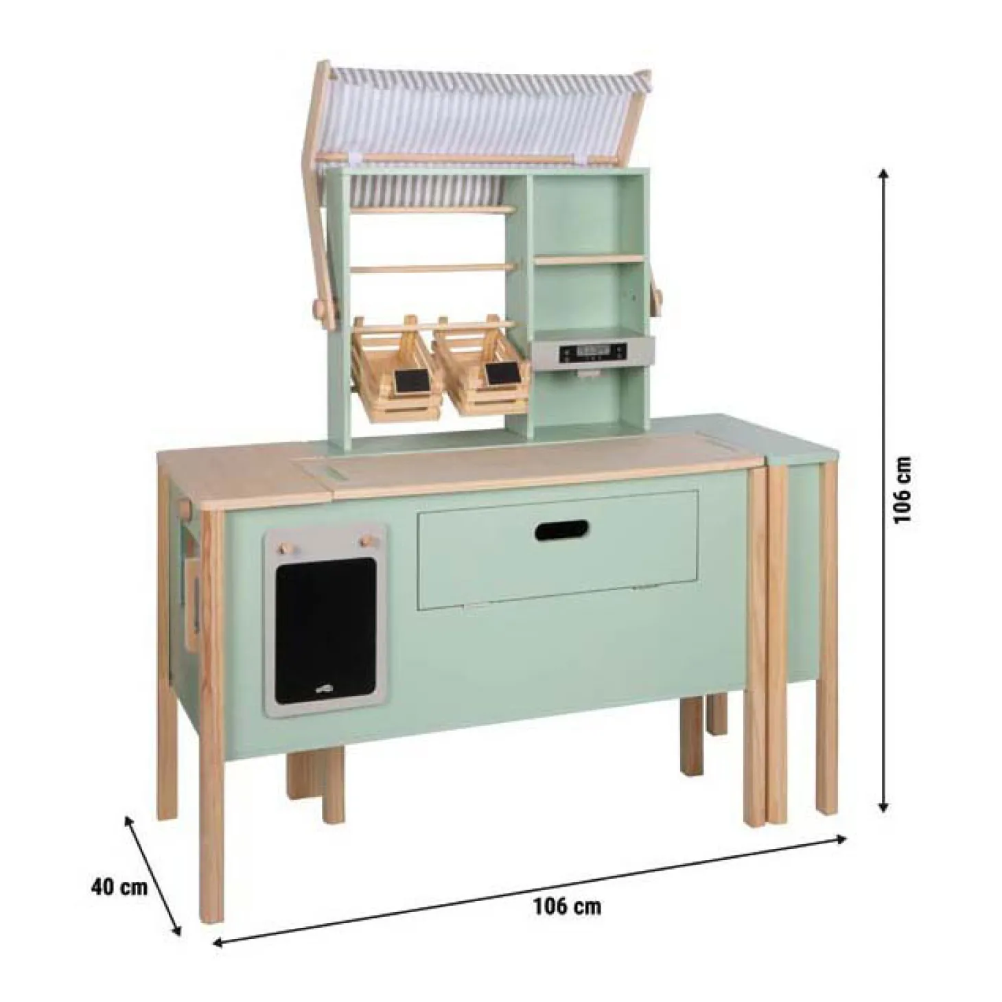 Small Foot - Kinderwinkel en Keuken Groen Fresh