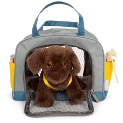 Small Foot - Knuffel Hond met Draagtas en Verzorgingsset