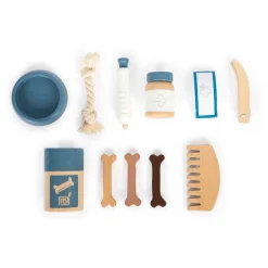 Small Foot - Knuffel Hond met Draagtas en Verzorgingsset