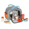 Small Foot - Knuffel Kat met Draagtas en Verzorgingsset
