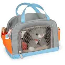 Small Foot - Knuffel Kat met Draagtas en Verzorgingsset