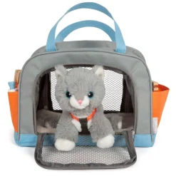 Small Foot - Knuffel Kat met Draagtas en Verzorgingsset