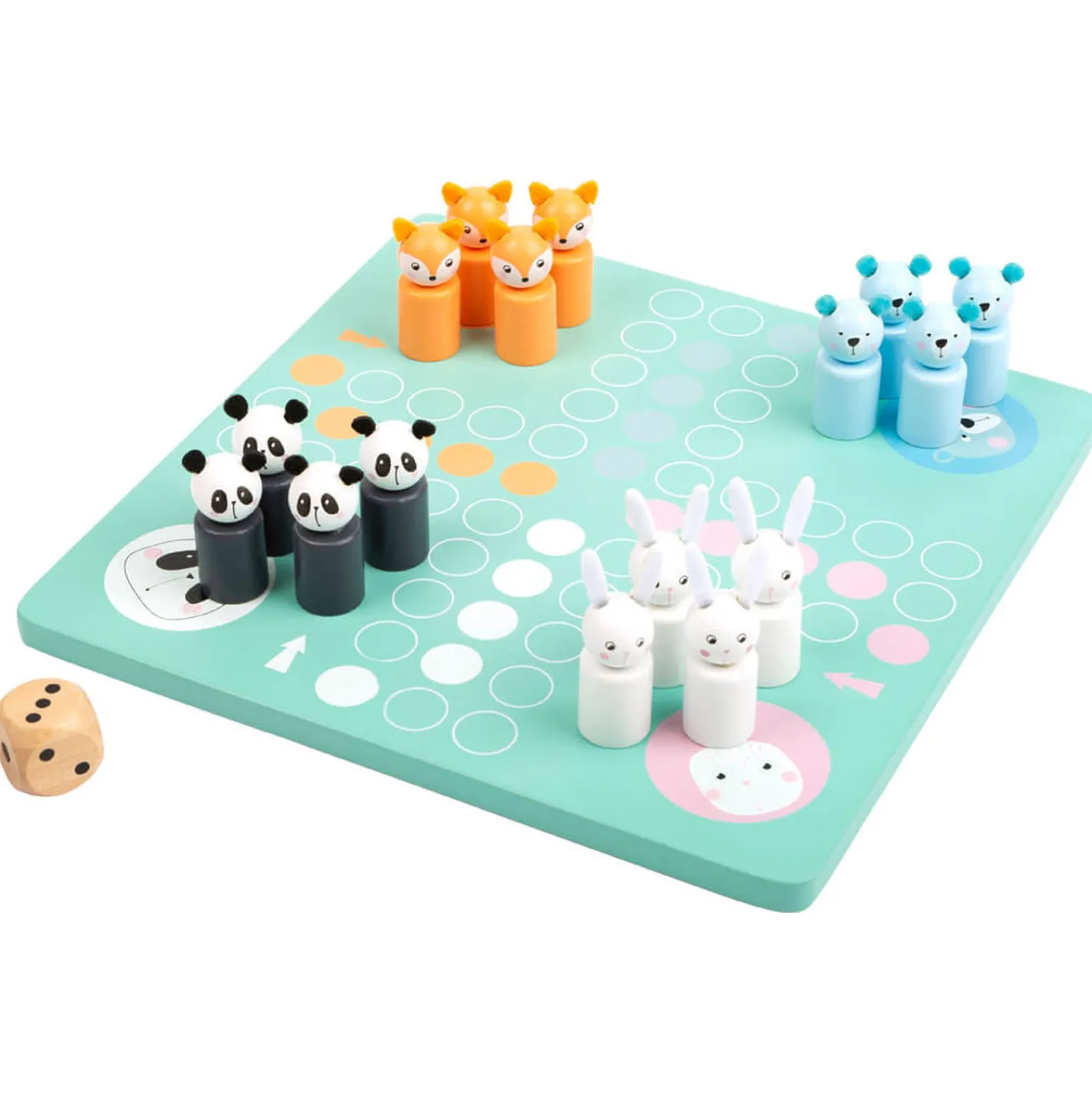 Small Foot - Ludospel Dieren Hout